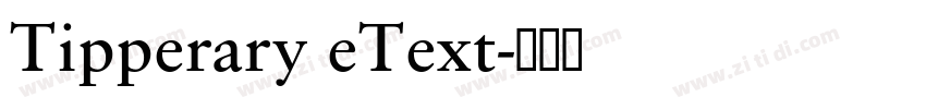 Tipperary eText字体转换 Tipperary eText字体转换